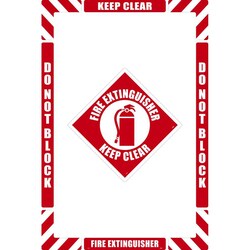 MSC&nbsp;FIRE EXIT ADH FLOOR SIGN