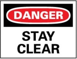 MSC&nbsp;ALUM DANGER SIGN