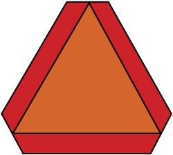 MSC&nbsp;SLOW MVING VEHICLE EMBLEM