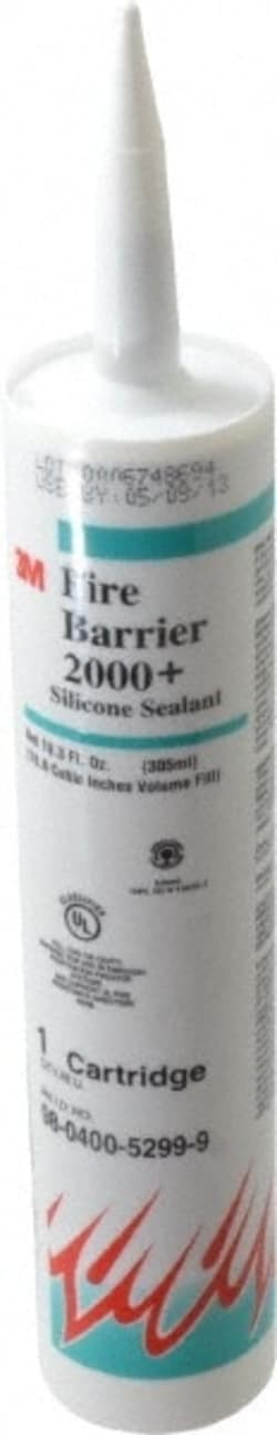 MSC 3M FIRE BARRIER CARTRIDGE, Quantity: Each of 1