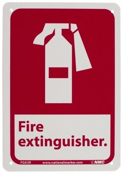 MSC&nbsp;FIRE EXTINGUISHER SIGN