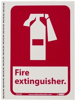 MSC&nbsp;FIRE EXTINGUISHER SIGN