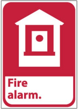 MSC&nbsp;FIRE ALARM SIGN