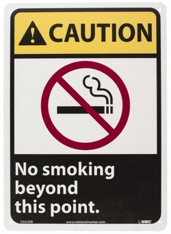 MSC&nbsp;NO SMOKING BYND PNT SIGN