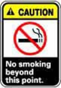 MSC&nbsp;NO SMOKING BYND PNT SIGN