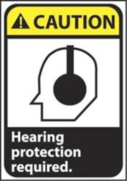 MSC&nbsp;HEARING PROTCTN REQD SIGN