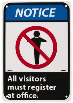 MSC&nbsp;VISITORS MUST REGSTR SIGN