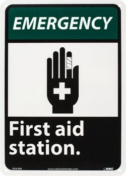 MSC&nbsp;EMERGENCY FIRST AID SIGN