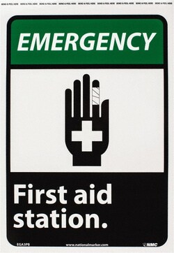 MSC&nbsp;EMERGENCY FIRST AID SIGN