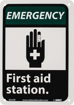 MSC&nbsp;EMERGENCY FIRST AID SIGN