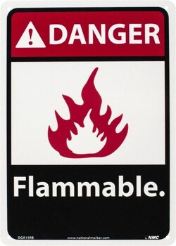 MSC&nbsp;DANGER FLAMMABLE SIGN