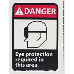 MSC&nbsp;DANGER EYE PROTECTN SIGN