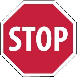 MSC&nbsp;STOP SIGN