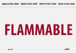 MSC&nbsp;FLAMMABLE LABEL