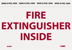 MSC&nbsp;FIRE EXTINGUISHER LABEL