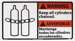MSC&nbsp;WARNING BILINGUAL SIGN