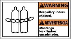 MSC&nbsp;WARNING BILINGUAL SIGN
