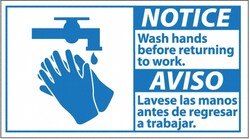 MSC&nbsp;NOTICE BILINGUAL SIGN