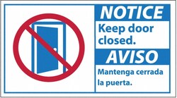 MSC&nbsp;NOTICE BILINGUAL SIGN