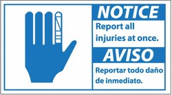MSC&nbsp;NOTICE BILINGUAL SIGN