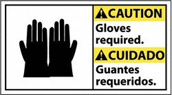 MSC&nbsp;CAUTION BILINGUAL SIGN