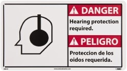 MSC&nbsp;DANGER BILINGUAL SIGN
