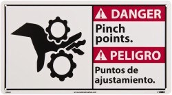 MSC&nbsp;DANGER BILINGUAL SIGN