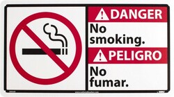 MSC&nbsp;DANGER BILINGUAL SIGN
