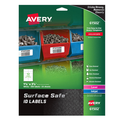 MSC LASER/INKJET ID LABEL