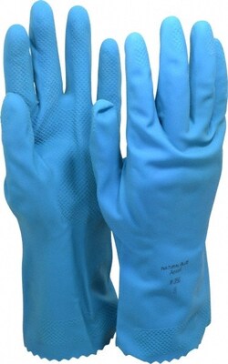 MSC&nbsp;NATURAL BLUE LATEX GLOVE