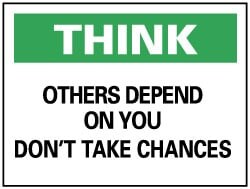 MSC&nbsp;THINK & SAFETY SIGNS