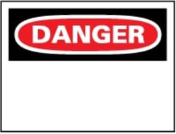 MSC&nbsp;DANGER SERIES SIGNS