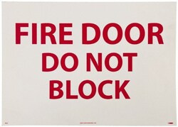 MSC&nbsp;10X14 FIRE SERIES SIGNS
