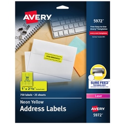 MSC&nbsp;HI-VIS NEON LASER LABELS