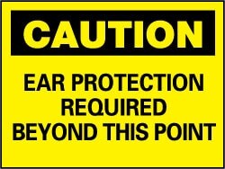 MSC&nbsp;EAR PROT REQ BYOND PT SGN