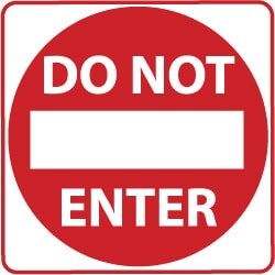 MSC PARK/TRAFFIC CONTROL SIGN