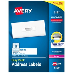 MSC&nbsp;EASYPEEL LASER ADDRSS LBL