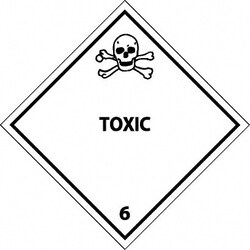 MSC&nbsp;TOXIC 6 LABEL