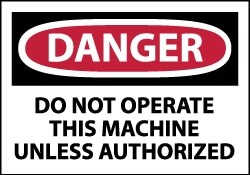 MSC MACHINE/EQUIP LABEL