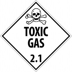 MSC TOX GAS 2.1 SIGN