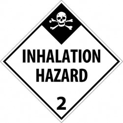 MSC&nbsp;INHALATION HAZARD 2 SIGN