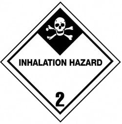 MSC&nbsp;INHALATION HAZARD 2 SIGN