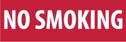 MSC&nbsp;NO SMOKING SIGN