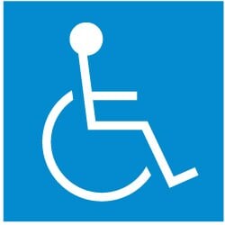 MSC&nbsp;HANDICAPPED BLANK LABEL