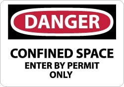 MSC&nbsp;DANGER CONFINED SPACE SGN