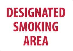 MSC&nbsp;DESIGNATED SMOKING SIGN