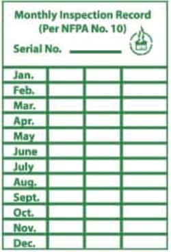 MSC&nbsp;MONTHLY INSPECT REC LABEL