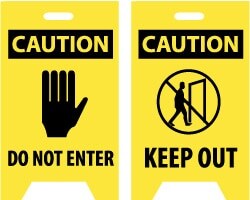 MSC&nbsp;DOUBLE SIDED FLOOR SIGN