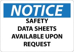 MSC&nbsp;MSDS AVAIL UPON REQ SIGN