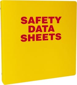 MSC SDS BINDER
